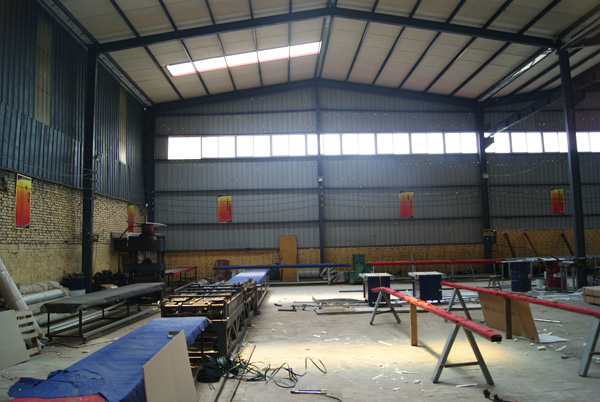 高速門廠房設備